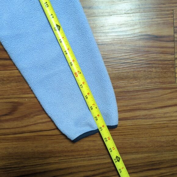 LL Bean Fleece Jacket Kids Size L 14/16 Full Zip Light Blue Outdoors Polartec - Picture 10 of 10